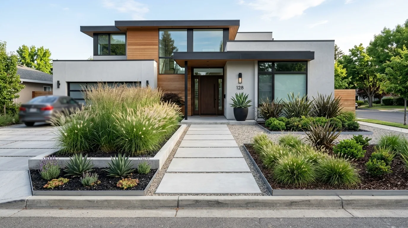 12 Modern Front Yard Landscaping Ideas for Curb Appeal